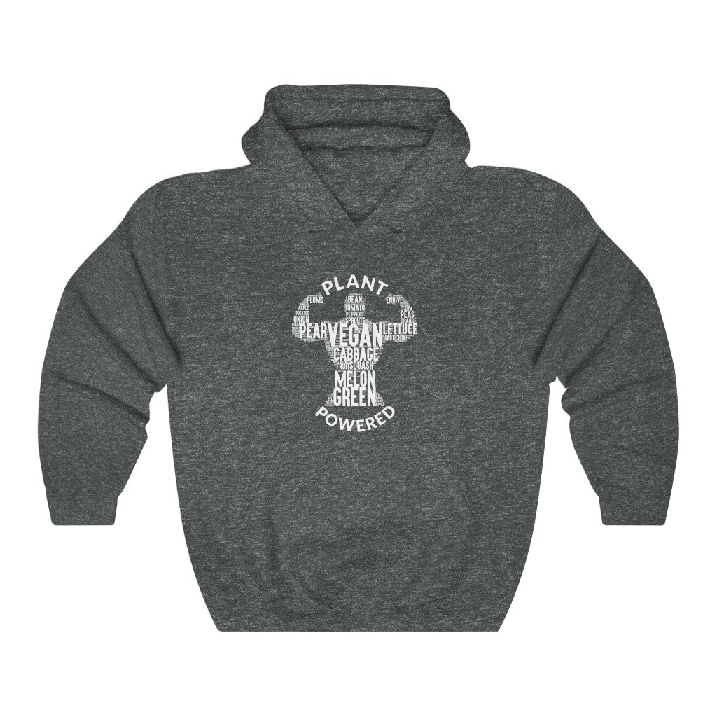 Plant Powered Man Unisex Heavy Blend™ Hooded Sweatshirt