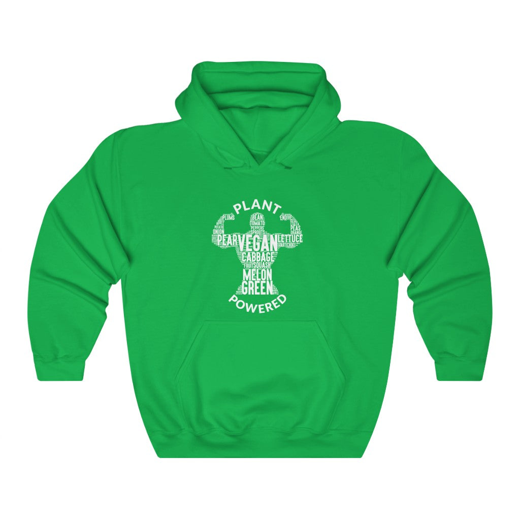 Plant Powered Man Unisex Heavy Blend™ Hooded Sweatshirt