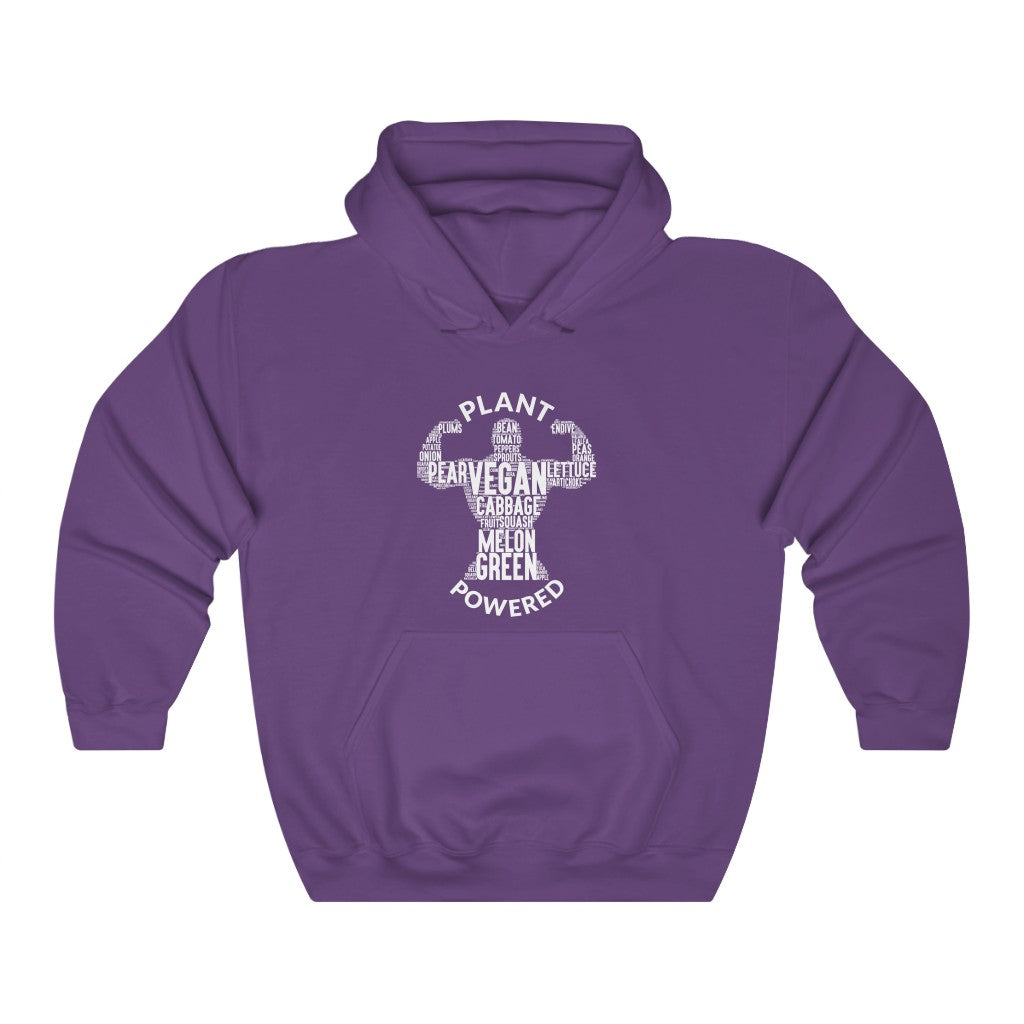 Plant Powered Man Unisex Heavy Blend™ Hooded Sweatshirt