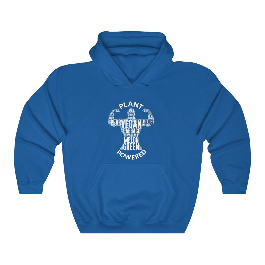 Plant Powered Man Unisex Heavy Blend™ Hooded Sweatshirt