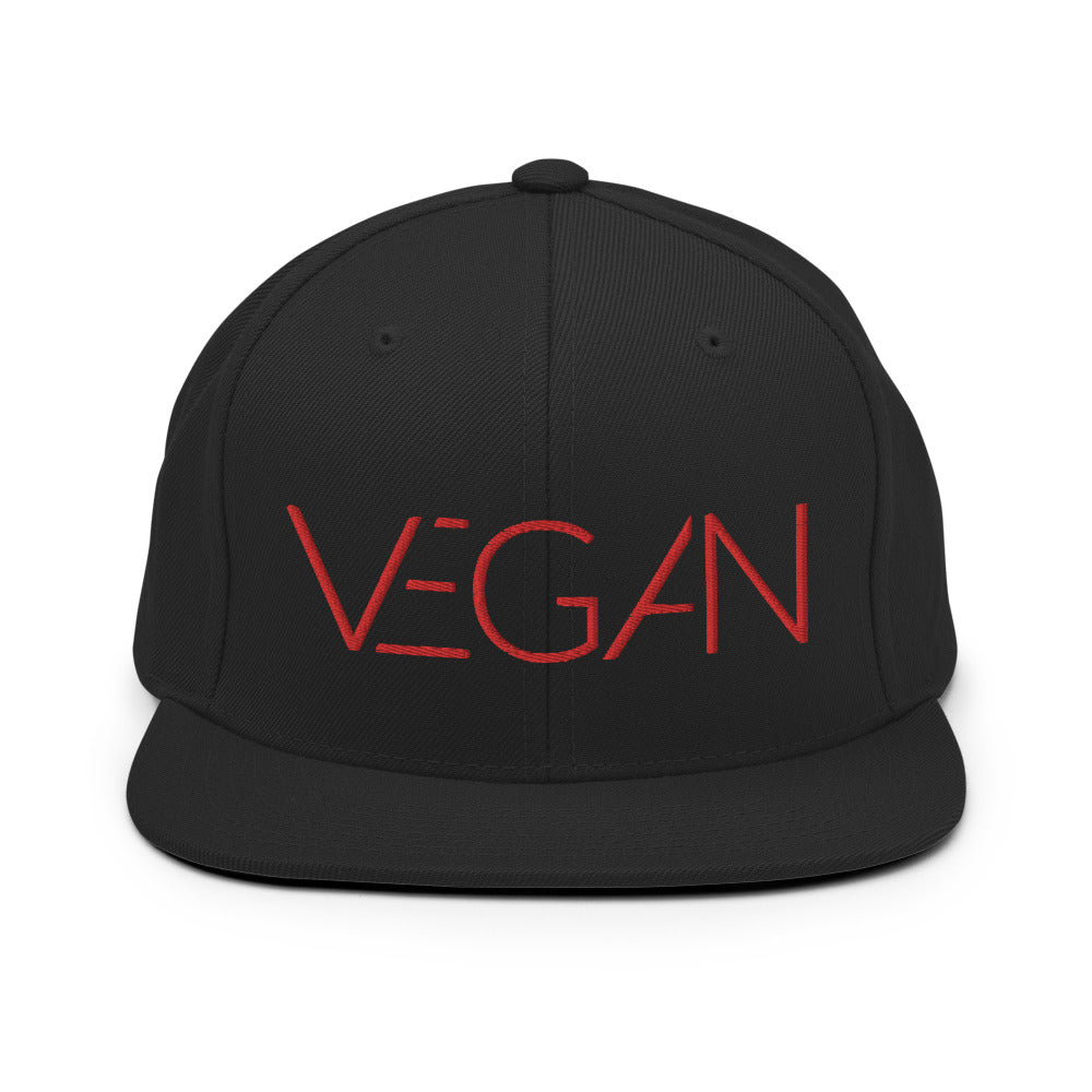Futuristic Vegan Snapback Hat