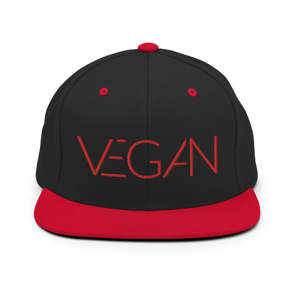 Futuristic Vegan Snapback Hat