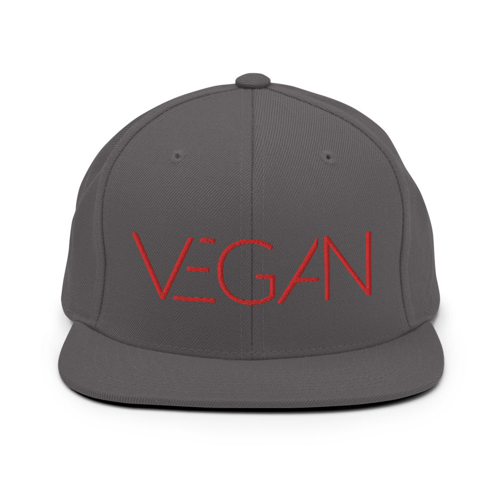 Futuristic Vegan Snapback Hat