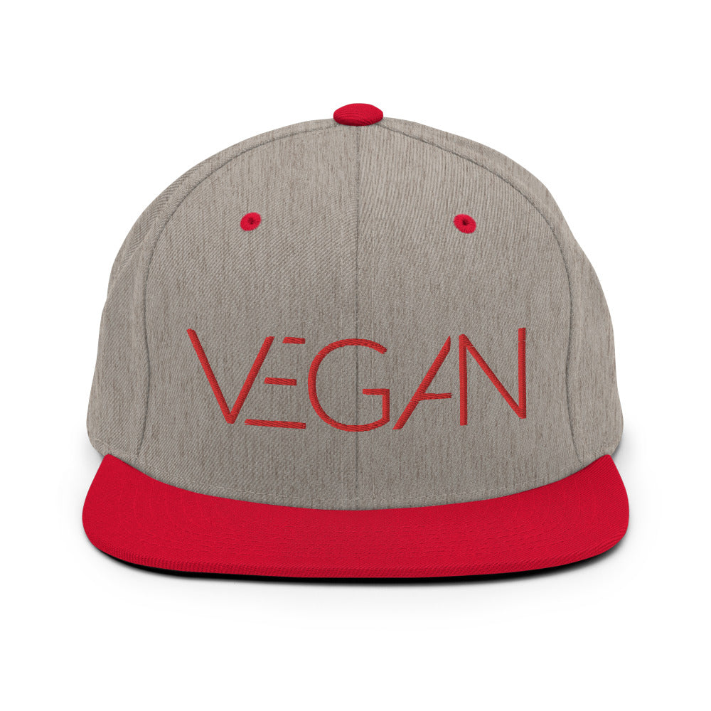 Futuristic Vegan Snapback Hat