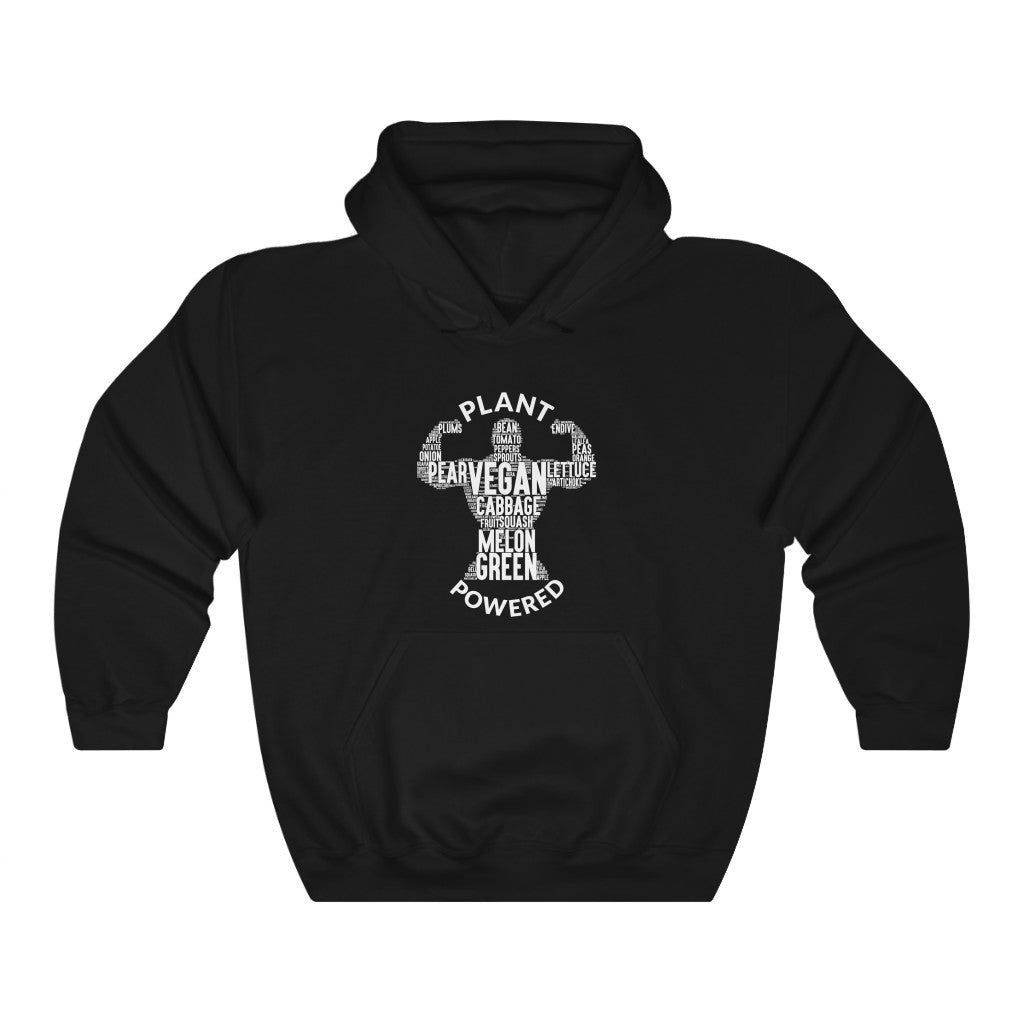 Plant Powered Man Unisex Heavy Blend™ Hooded Sweatshirt