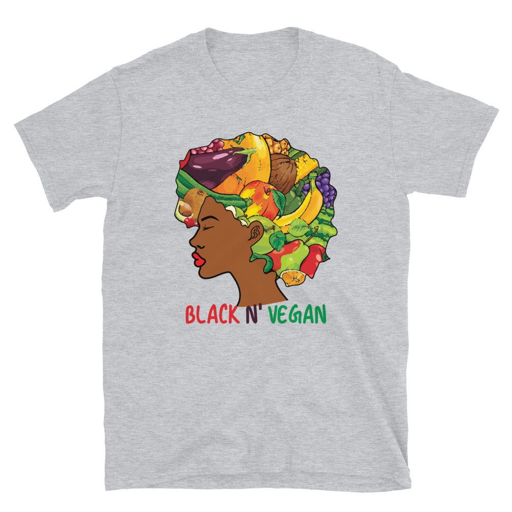 Black N Vegan Short-Sleeve Unisex T-Shirt