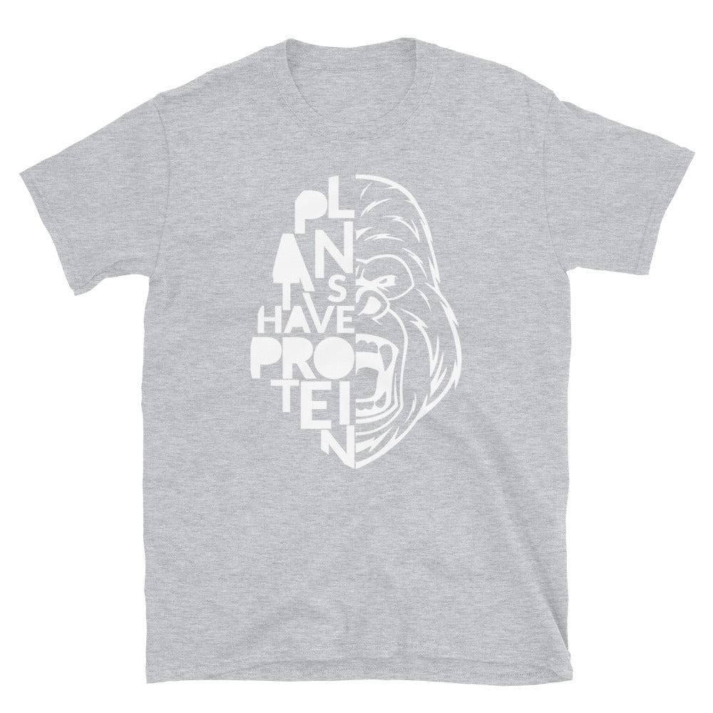 Plants Have Protein Gorilla Short-Sleeve Unisex T-Shirt