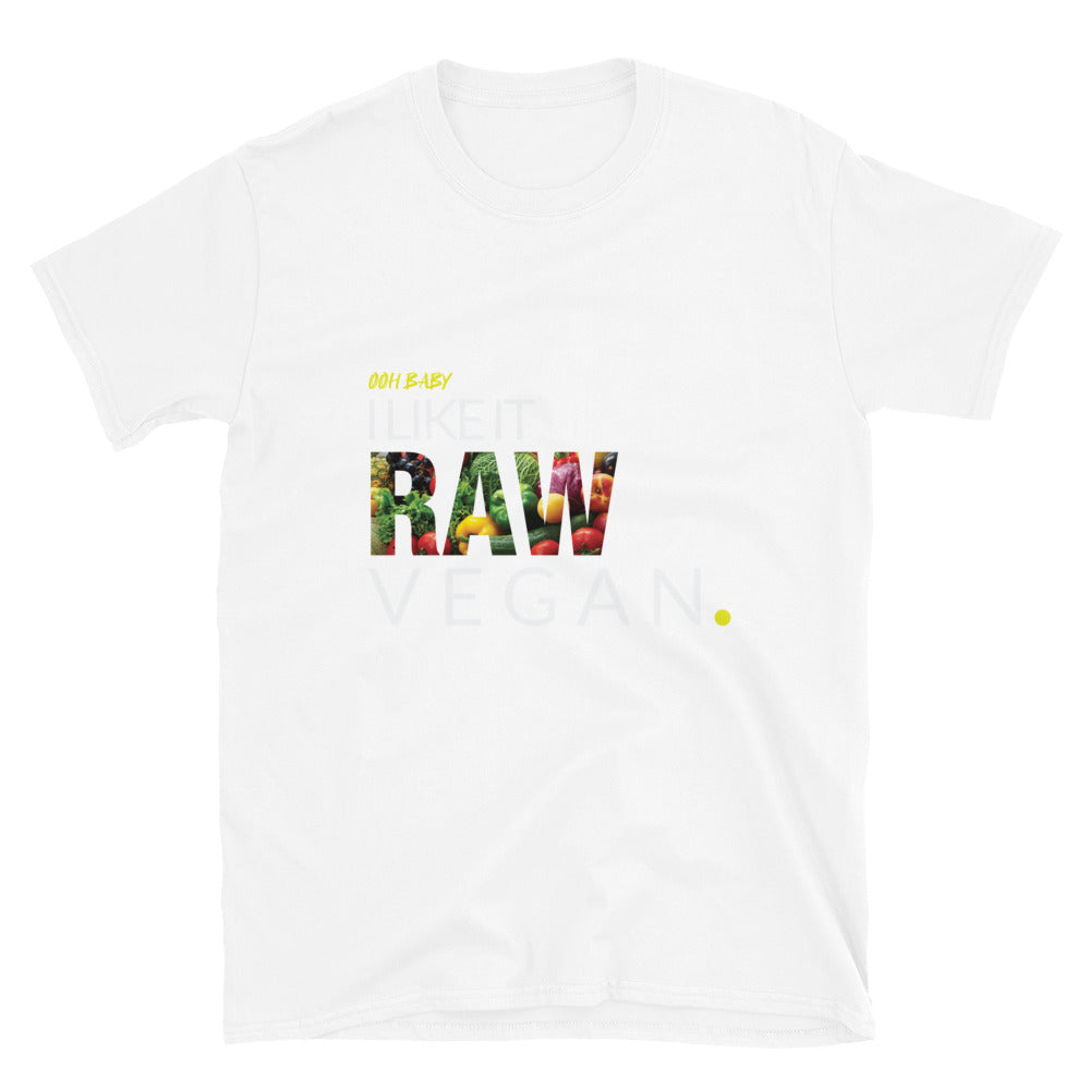I Like It Raw Vegan Short-Sleeve Unisex T-Shirt
