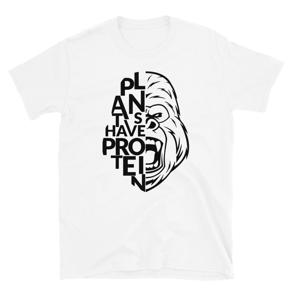 Plants Have Protein Gorilla Short-Sleeve Unisex T-Shirt