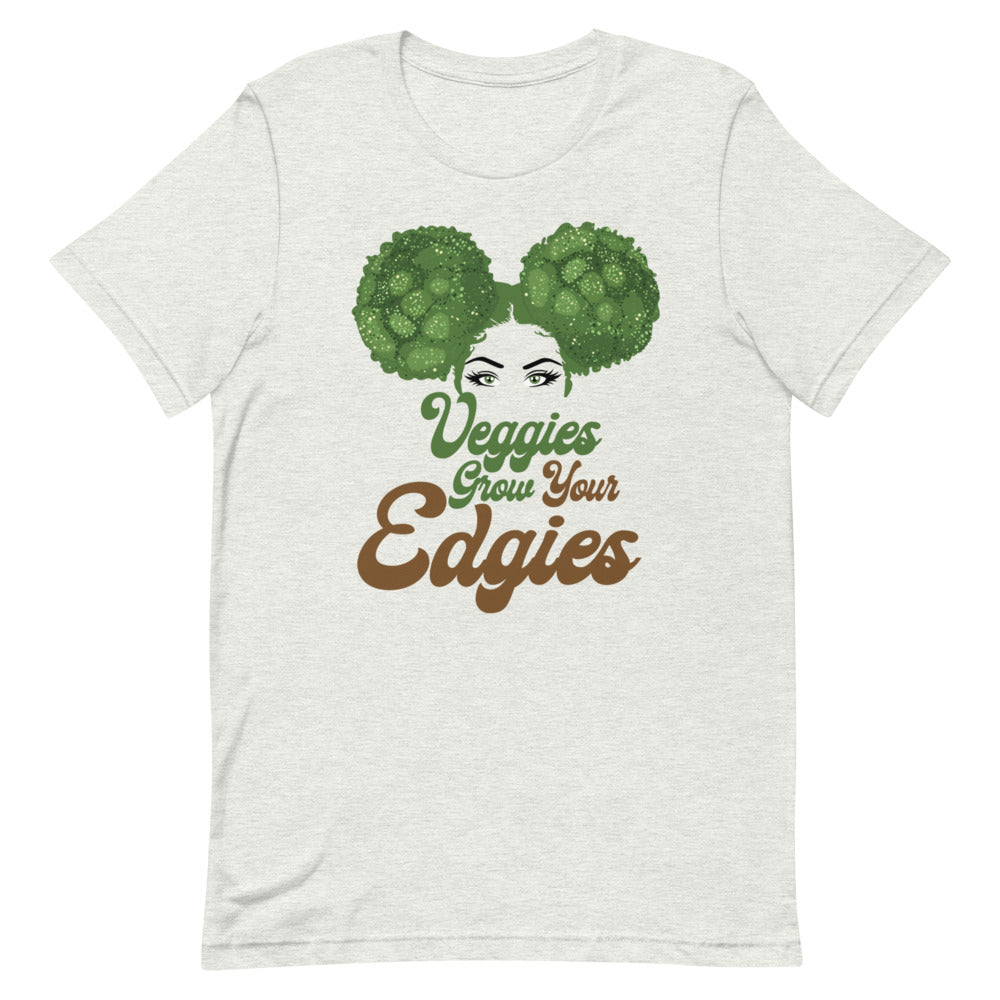Veggies Grow Your Edgies Short-Sleeve Unisex T-Shirt