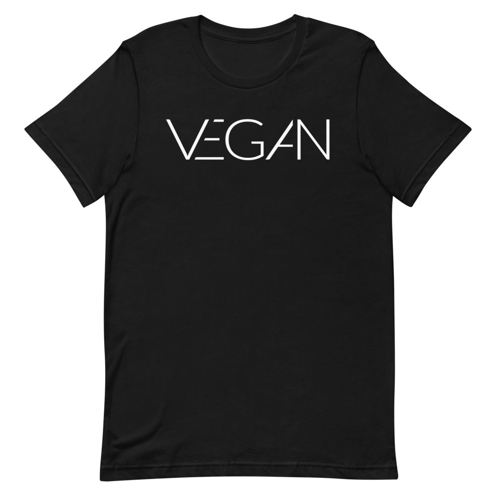 Futuristic Vegan White Short-Sleeve Unisex T-Shirt