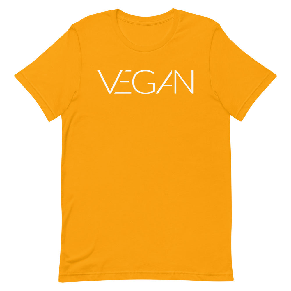 Futuristic Vegan White Short-Sleeve Unisex T-Shirt