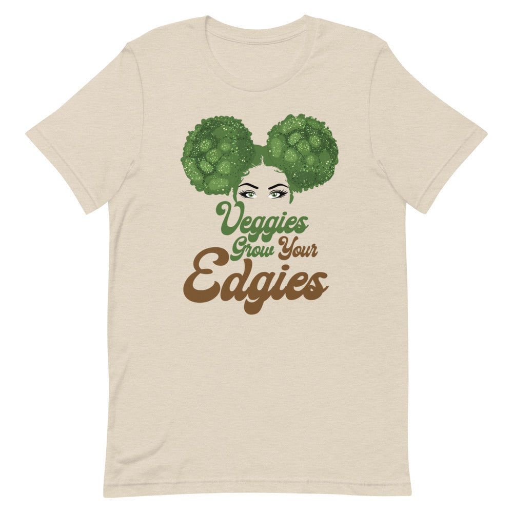 Veggies Grow Your Edgies Short-Sleeve Unisex T-Shirt