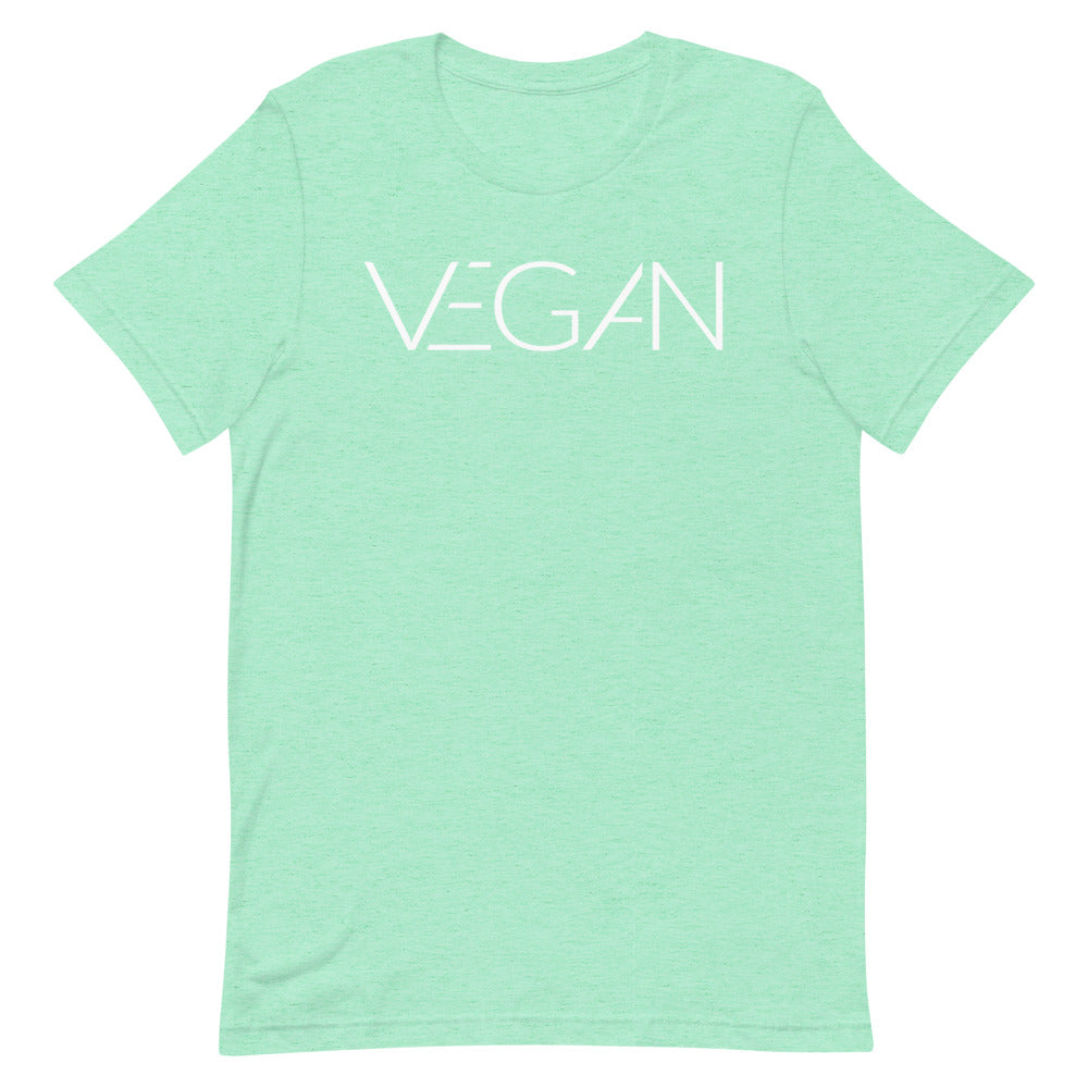 Futuristic Vegan White Short-Sleeve Unisex T-Shirt