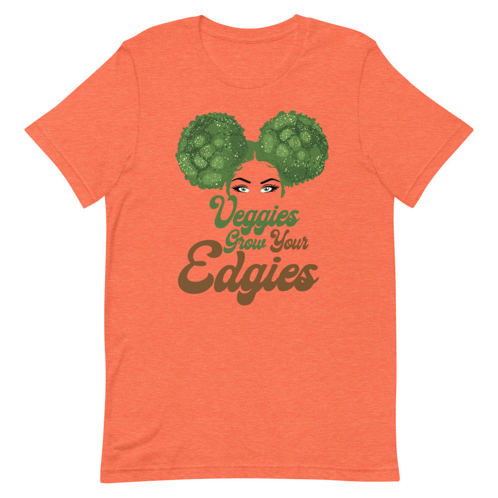 Veggies Grow Your Edgies Short-Sleeve Unisex T-Shirt
