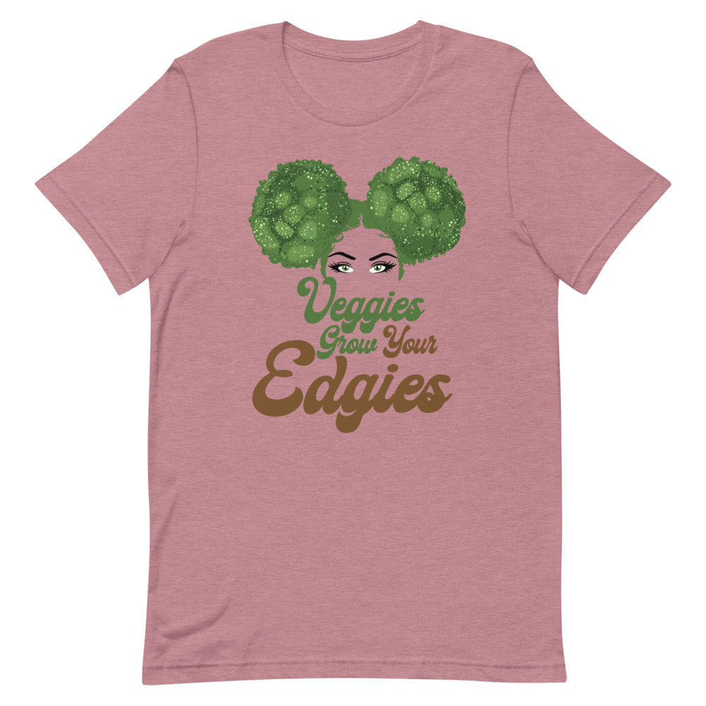 Veggies Grow Your Edgies Short-Sleeve Unisex T-Shirt