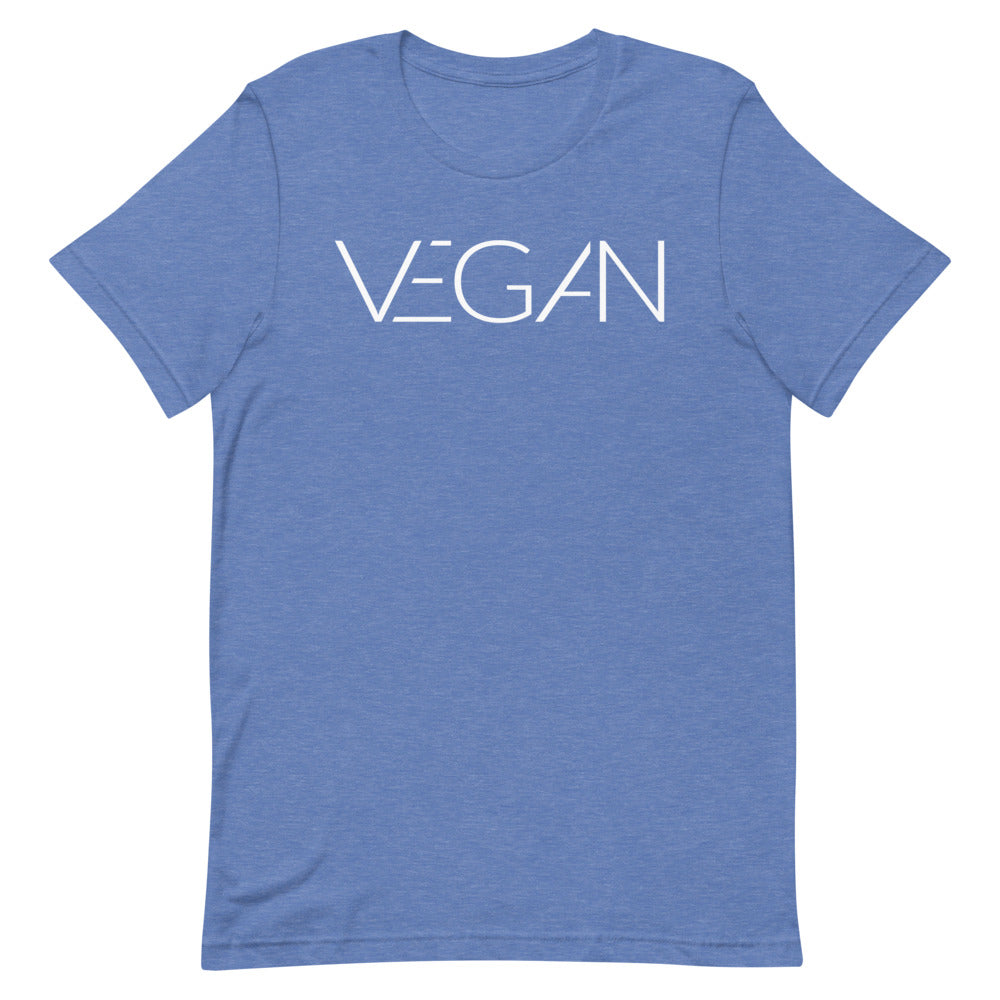 Futuristic Vegan White Short-Sleeve Unisex T-Shirt
