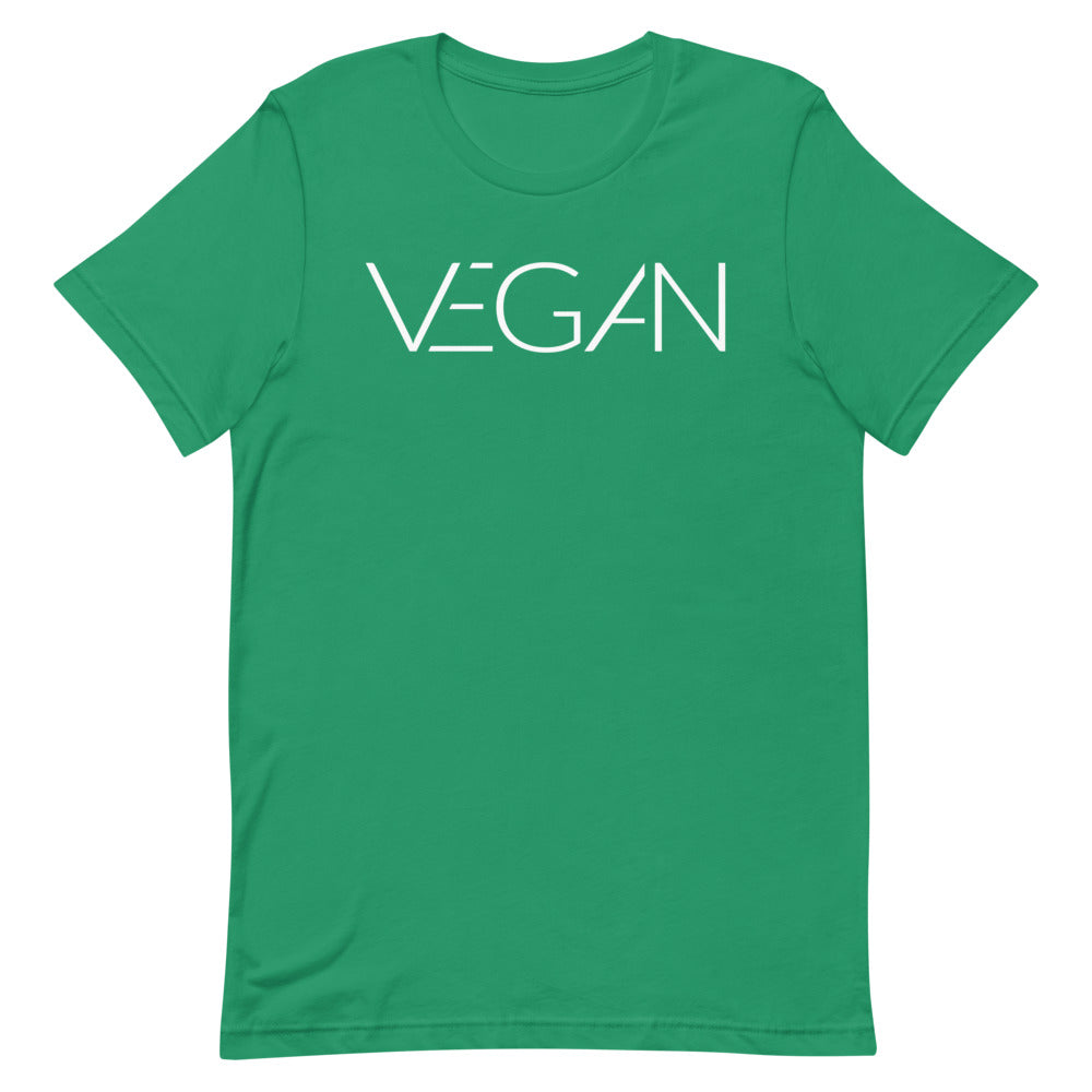Futuristic Vegan White Short-Sleeve Unisex T-Shirt