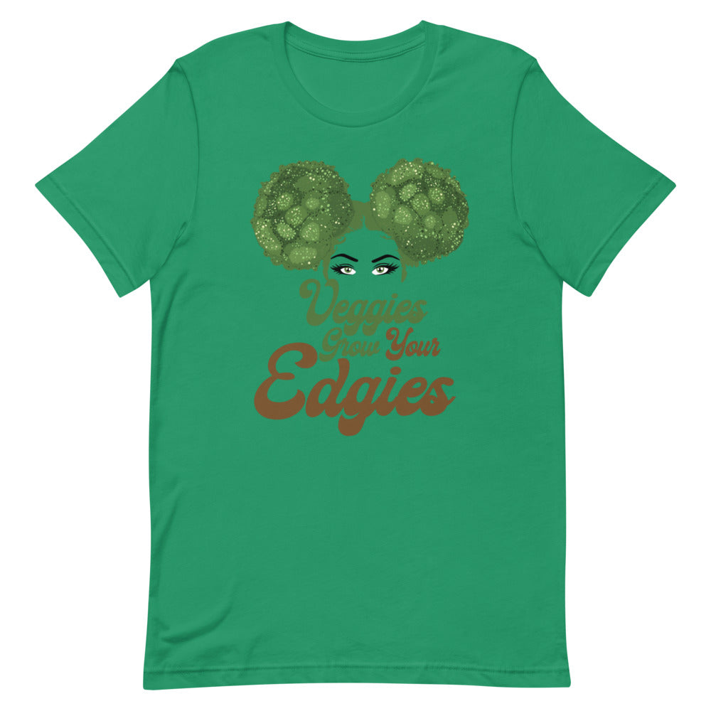 Veggies Grow Your Edgies Short-Sleeve Unisex T-Shirt