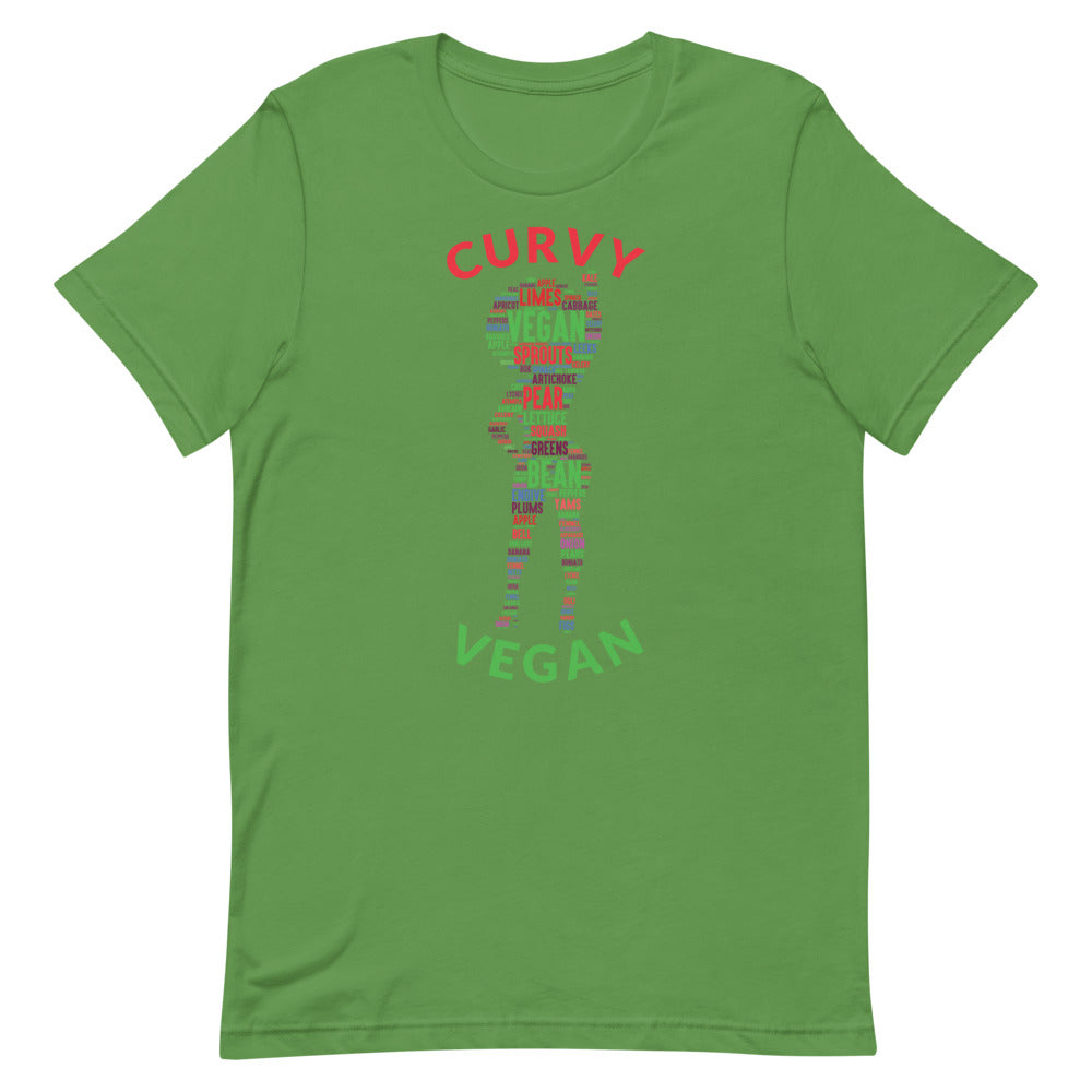 Curvy Vegan Multi Short-Sleeve Unisex T-Shirt