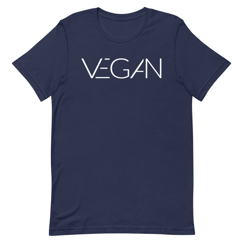 Futuristic Vegan White Short-Sleeve Unisex T-Shirt