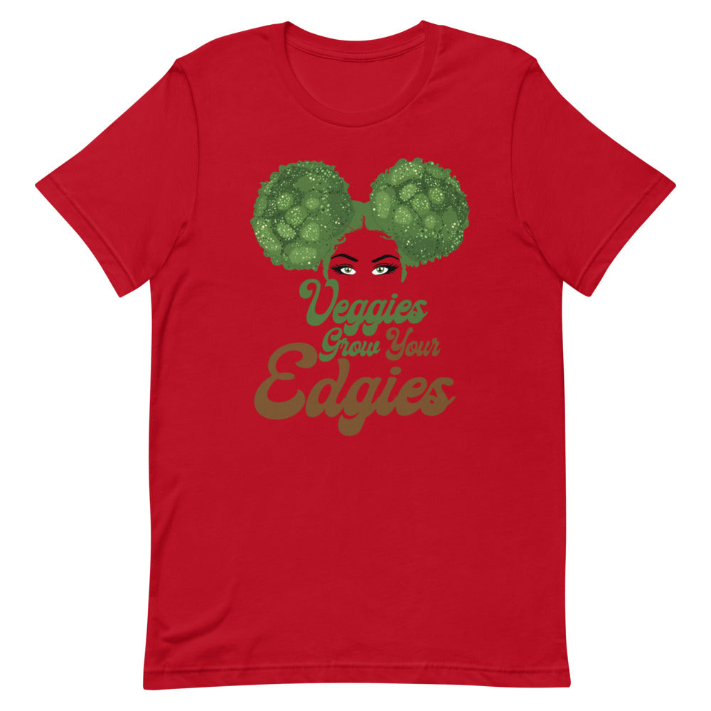 Veggies Grow Your Edgies Short-Sleeve Unisex T-Shirt