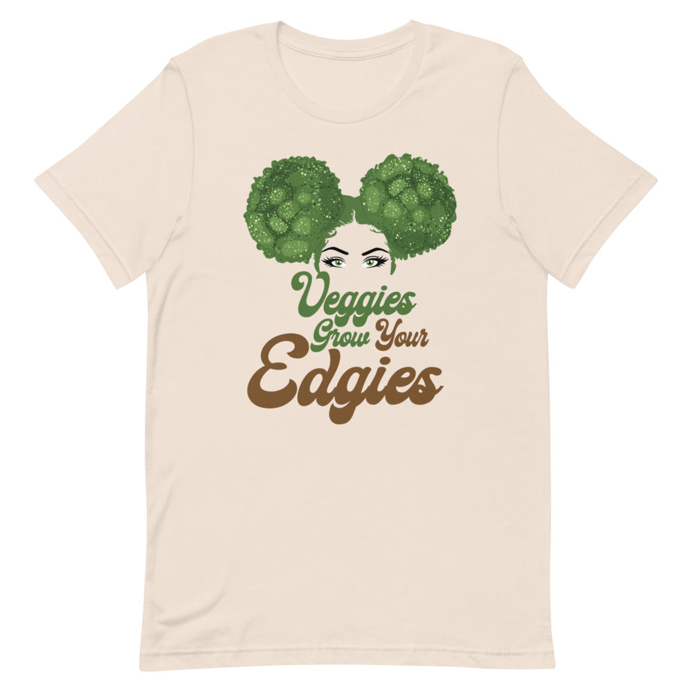 Veggies Grow Your Edgies Short-Sleeve Unisex T-Shirt