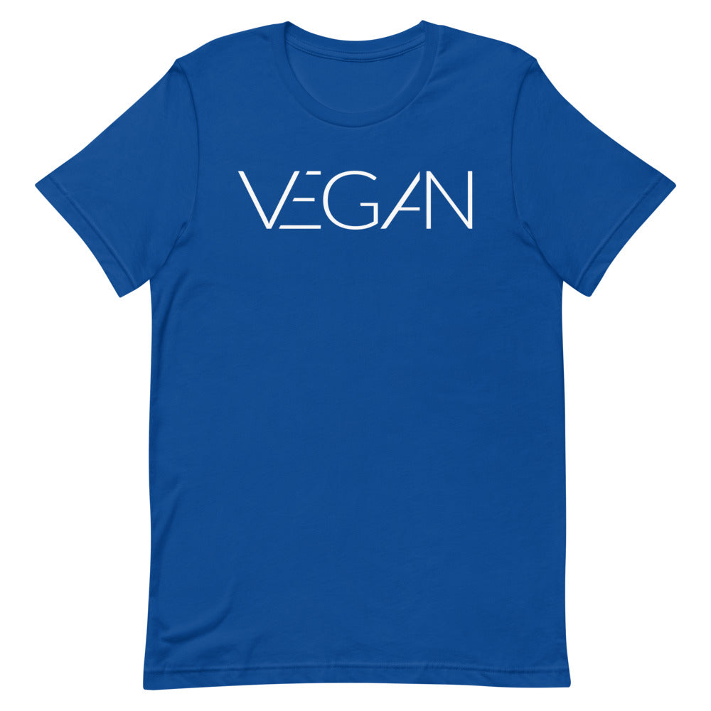 Futuristic Vegan White Short-Sleeve Unisex T-Shirt