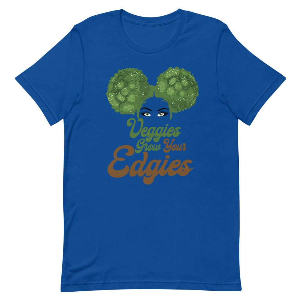 Veggies Grow Your Edgies Short-Sleeve Unisex T-Shirt