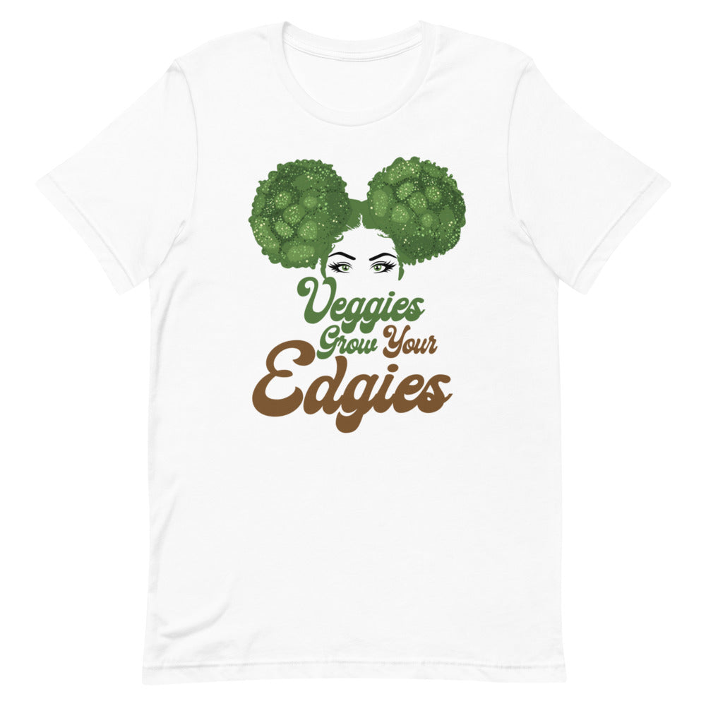 Veggies Grow Your Edgies Short-Sleeve Unisex T-Shirt
