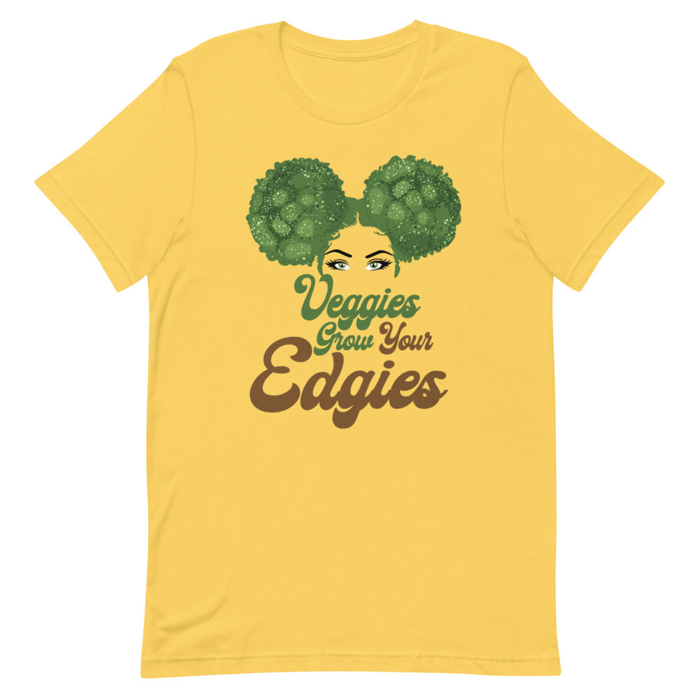 Veggies Grow Your Edgies Short-Sleeve Unisex T-Shirt