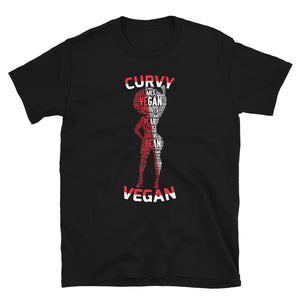 Curvy Vegan R/W Short-Sleeve Unisex T-Shirt