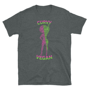 Curvy Vegan P/G Short-Sleeve Unisex T-Shirt