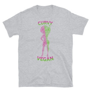 Curvy Vegan P/G Short-Sleeve Unisex T-Shirt