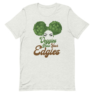 Veggies Grow Your Edgies Short-Sleeve Unisex T-Shirt